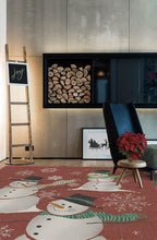 Load image into Gallery viewer, Snowman Rug
