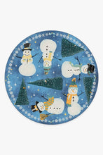 Load image into Gallery viewer, Snowy Soiree Navy Rug
