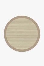 Load image into Gallery viewer, Solid Bordered Natural Rug
