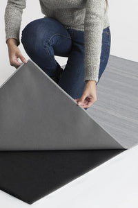 Solid Tonal Light Grey Rug