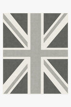 Load image into Gallery viewer, Union Jack Grey Rug
