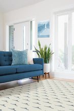 Load image into Gallery viewer, Whitecaps Indigo Rug
